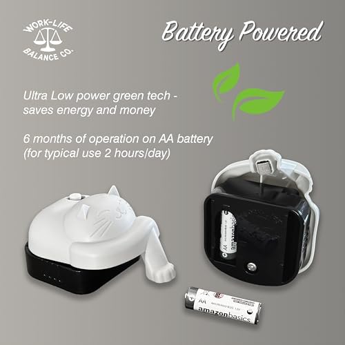 Stay Productive with the Ultimate Laptop Trackpad Jiggler – 6-Month Battery Life, Cordless Convenience, and Undetectable Functionality – Ideal for Professionals and Cat Owners – Effortlessly Keep Your Touchpad Active and Laptop Awake – Mechanical Mouse Mover with Easy ON/OFF Switch – Perfect for Meetings, Presentations, and Breaks – Enhance Your Laptop’s Performance with This Must-Have Accessory (Not Compatible with De II Models)