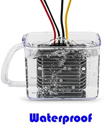 High-Efficiency DC/DC Voltage Booster – Transform 12 V to 48 V for Automotive and Marine Use, 5 A 240 W Power Supply Module, Compact Voltage Regulator with Overcurrent Protection for Enhanced Electrical Systems in Cars, Boats, and Trucks