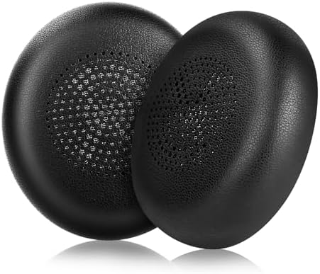 Transform Your Audio Experience with ELZO Premium Earpads for Jabra Evolve2 65, Evolve2 40 & Elite 45 h – Luxurious Protein Leather Cushions for Unmatched Comfort and Superior Noise Isolation, Effortless Installation for Seamless Compatibility and Enhanced Sound Quality, Perfect for Extended Listening Sessions and Professional Use