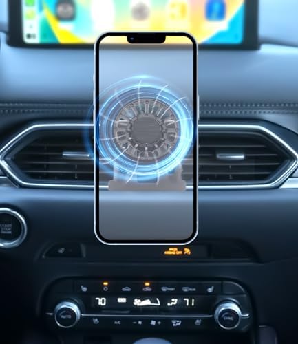 Transform Your Jeep Renegade with the Premium Mag Safe Phone Mount – Custom Fit for 2015-2024 Models, Seamless Compatibility with i Phone 12/13/14/15/16 & Mini Series, Robust Magnetic Grip for Safe Navigation & Communication, Tool-Free Installation, Stylish Design to Elevate Your Vehicle’s Aesthetics