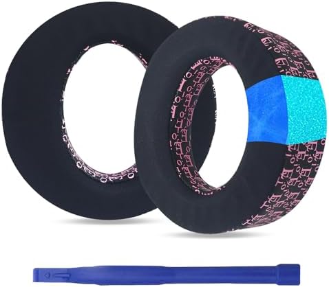 Elevate Your PS5 Gaming with Premium Memory Foam Ear Pads – Noise-Isolating Replacement Cushions for Sony Pulse 3 D Wireless Headset – Soft Mesh Fabric for Unmatched Comfort & Long-Lasting Durability – Black Finish for Seamless Style