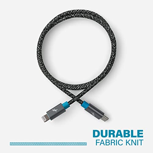 Premium 10 ft USB C to Lightning Cable for Fast Charging – Apple MFi Certified, Ideal for i Phone 14/13/12/11 Pro Max, Compatible with i Pads & Air Pods – Enhanced Durability and High-Speed Performance for Effortless Charging Anywhere