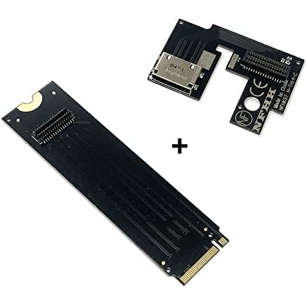 Maximize SSD Performance with NFHK M.2 to Oculink Adapter – Dual 2-to-2 PCIe NVME/AHCI Connector for Enhanced Speed | Supports 2230/2242/2280/22110 mm Drives | Ideal for High-Performance Gaming & Content Creation | Plug-and-Play Installation for Seamless Upgrades | Durable, Compact Design for Reliable Connections