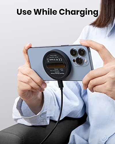 3-in-1 Wireless Charging Station for Apple Devices – Fast Charging Dock for i Phone 15/14/13/12 Pro Max, Apple Watch Series 8/7/SE/6/5/4/3/2, and Samsung Phones – Sleek Multi-Device Charger with Enhanced Safety Features and Compact Design