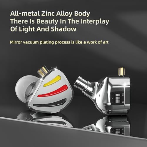 Elevate Your Audio Experience with QKZ-ODIN High-Fidelity Gaming Earbuds – Premium Wired In-Ear Monitors Featuring Enhanced 10 mm Dynamic Driver for Rich Deep Bass and Crystal-Clear Sound | Customizable Detachable Cable for Personalized Use | Perfectly Designed for Gaming, Music Enthusiasts, and Conference Calls – Ultra-Lightweight Ergonomic Build for All-Day Comfort and Enhanced Focus