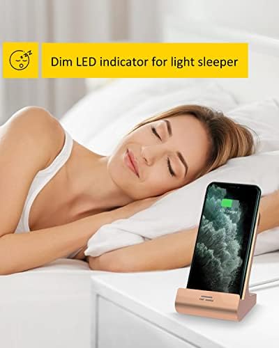 Ultra-Sleek Z1 Wireless Charging Stand – 10 W Fast Charger Compatible with i Phone 14/13/12 & Samsung Galaxy – Adjustable Viewing Angles, Overcharge Protection, and Modern Aesthetic for Effortless Charging Convenience