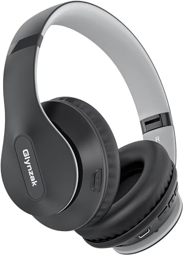 Transform Your Listening Experience: Glynzak Premium Wireless Over-Ear Headphones with 65-Hour Playtime, Hi-Fi Stereo Sound, and Custom EQ Settings – Perfect for Travel, Gaming, and Daily Use