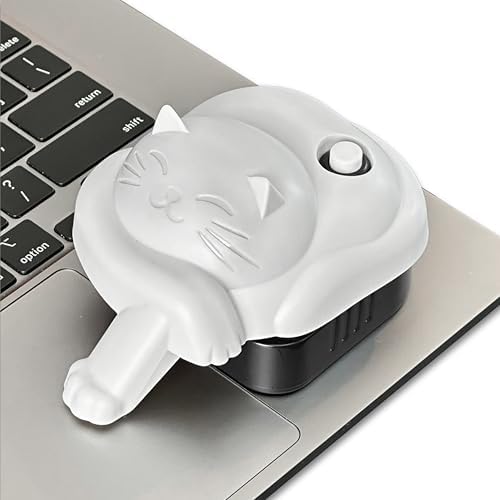 Stay Productive with the Ultimate Laptop Trackpad Jiggler – 6-Month Battery Life, Cordless Convenience, and Undetectable Functionality – Ideal for Professionals and Cat Owners – Effortlessly Keep Your Touchpad Active and Laptop Awake – Mechanical Mouse Mover with Easy ON/OFF Switch – Perfect for Meetings, Presentations, and Breaks – Enhance Your Laptop’s Performance with This Must-Have Accessory (Not Compatible with De II Models)