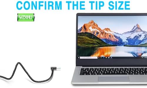 Efficient 65 W USB-C Laptop Charger for HP Spectre, Envy, Elitebook & Chromebook – Fast Charging Power Adapter with Universal Compatibility for Travel & Home Use – Optimized for Performance & Safety