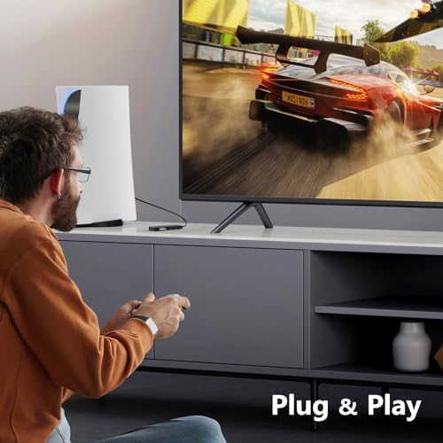 Ultra-Slim 4-Port USB 3.0 Hub with 2 ft Extended Cable – High-Speed Data Transfer for Mac Books, PCs, and More – Compact USB Expander for Enhanced Connectivity, Ideal for On-the-Go Professionals and Home Offices