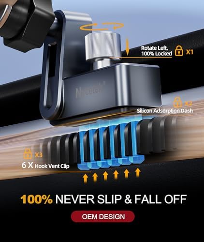 Transform Your Tesla Journey with the Ncyetek Magnetic Phone Mount for Model Y & Model 3 – Premium Adjustable Vent Holder for i Phone Pro Max & Samsung – Ultimate Stability, Modern Design, and Driving Safety Enhancement