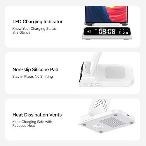 Samsung 3-in-1 Wireless Charging Hub: Streamlined Fast Charging for Galaxy S24 Ultra, Galaxy Watch & Buds – Elevate Your Charging Game with Ultimate Device Compatibility and Sleek Design