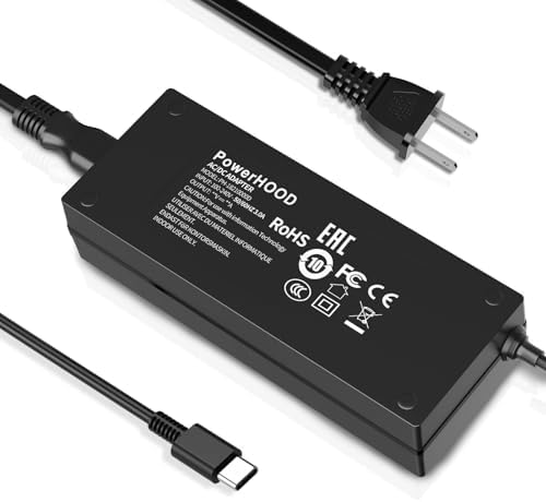 High-Performance 100 W USB-C Charger for AWOW MGI9 & HA7 Mini PCs – Rapid, Energy-Saving Power Supply for Intel i9 & Ryzen 7 Systems – Compact, Safe Desktop Adapter for Uninterrupted Operation and Enhanced Efficiency