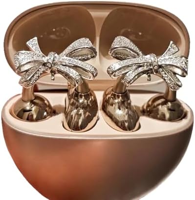 Chic Rhinestone Detachable Earrings for Open-Ear Clip-On Headphones – Stylish Earbud Accessories for Enhanced Audio Experience and Personal Expression – Compatible with Most Models – Effortless Glamour and Comfort for Everyday Use – Ideal Gift for Music Lovers and Trendsetters