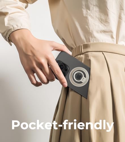 Chic Glitter Magnetic Phone Ring Holder for Mag Safe – Stylish Finger Grip Stand for i Phone, Kindle & Smartphones, Enhanced Stability with Versatile Compatibility for Pop Sockets – Elevate Your Daily Mobile Experience with Glamour and Functionality