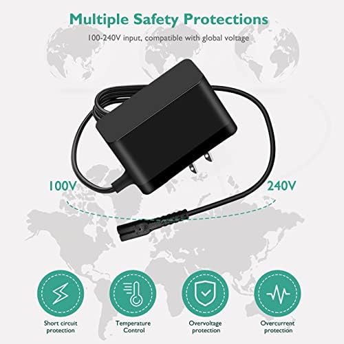 Efficient 9 V AC Adapter for Voweek Electric Spin Scrubber – Reliable Replacement Charger Compatible with LABIGO LA1 Pro KS-2619 & VWS211 Models – Ultimate Power Source for Enhanced Cleaning Performance and Convenience