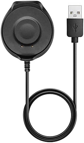 Kissmart USB Charging Dock for Moto 360 3 rd Gen Smartwatch – Reliable Replacement Charger with 3.3 ft Cord, Enhanced Compatibility, and Secure Cradle Stand for Effortless Charging and Accessibility