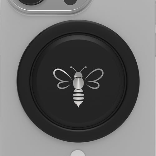Revolutionize Your Smartphone Interaction with Tango Ultra Thin Grip for Mag Safe – Limited Edition BEE | One-Handed Access, Expansive 10 x Versatility, Space-Grade Steel Durability, Seamless Wireless Charging, and Built-In Kickstand for Ultimate Convenience and Style