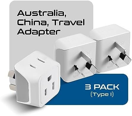 Ultimate Universal Travel Adapter: 35 W Fast Charging Power Converter with PD & QC 3.0, Dual USB-C & Triple USB Ports for Seamless Global Connectivity – Compatible with Type A, C, G, I Outlets for Effortless Charging Across EU, US, UK & Beyond – Perfect Travel Companion for Modern Explorers