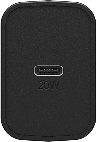 Otter Box 20 W USB-C Wall Charger with 1 M Cable – Rapid Charging Solution for Smartphones & Tablets, Sleek Black Shimmer Design, Enhanced Compatibility & Safety Features for Everyday Use