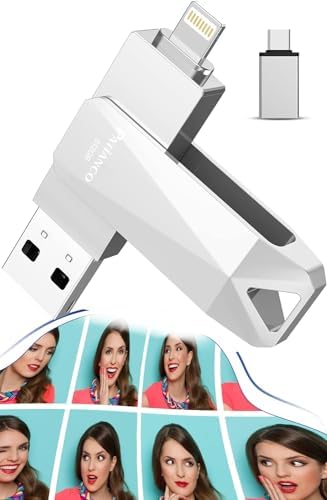 Revolutionize Your Data Storage with the 512 GB MFi Certified USB Flash Drive for i Phone – Stylish Photo Stick for Seamless Backup and High-Speed Transfers, Perfect for i Pad, i Phone, and Computer Users on the Go!