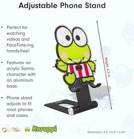 Sonix x Sanrio Character Phone Stand | Adjustable Cell Phone Holder, Desk Stand, Dock | Hello Kitty Classic – Enhanced Compatibility and Speed