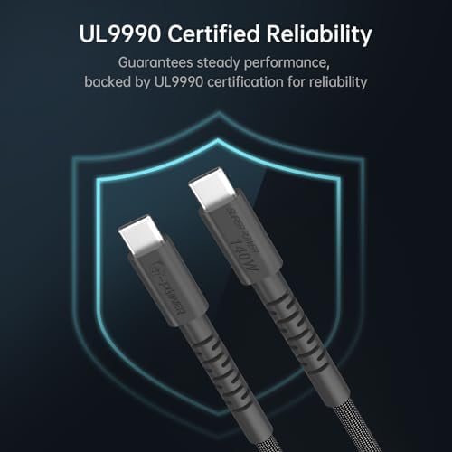 High-Performance 65 W USB C Fast Charger Block – Advanced PD 3.0 & PPS Technology for Rapid Charging, Foldable Design for Maximum Portability, Ideal for Mac Book Pro/Air, i Phone 16/15/14, Samsung Galaxy, Google Pixel – Ultimate Safety Features for Reliable Power Anywhere