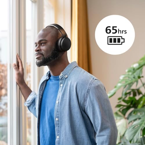 Immerse Yourself in Premium Sound with Philips H8506 Over-Ear Bluetooth Headphones | Unmatched Noise Cancellation & 60-Hour Battery Life | Ultra-Lightweight Comfort with Plush Ear Cushions | Dual Device Connectivity for Seamless Listening | Hi-Res Audio Quality in Sleek Black Finish | Perfect for Audiophiles and Everyday Use