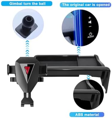 2022-2025 Honda Civic & CRV Premium Dash Mount Phone Holder | Hands-Free Smartphone Accessory for Safe Driving | Effortless Installation & Dashboard Organization | Stylish Auto Interior Upgrade | Not Compatible with HR-V/Pilot Models