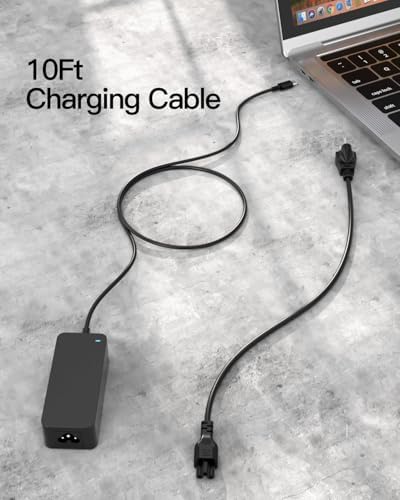 Lenovo Yoga Laptop Charger – 65 W & 45 W UL-Certified Power Adapter with 10-Inch Extended Data Cable for Optimal Charging Speed – Compatible with Yoga Gen 3 & 4 Models – Comprehensive Safety Features Including Overcurrent & Overvoltage Protection – Ideal for 100 W, 300 W, 500 W Lenovo Laptops – Enjoy Unmatched Reliability with 30-Day Return Policy and One-Year Product Exchange Guarantee – Your Ultimate Power Solution for Dependable Performance