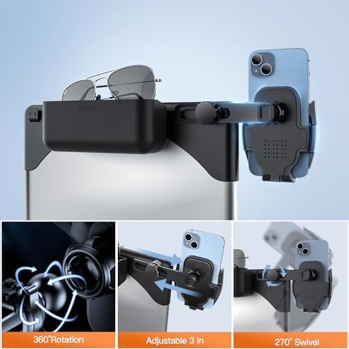 Experience Unmatched Convenience with the Topfit Tesla Wireless Charging Phone Mount – Magnetic Holder for Model Y (Juniper) & Model 3 (Highland), Perfectly Engineered for Seamless Smartphone Access and Rapid Charging. Elevate Your Drive with Effortless Installation and a Sleek Design That Complements Your Tesla’s Aesthetic While Ensuring a Secure Grip on Your Device. Enjoy Hands-Free Navigation and Calls, Enhanced Safety, and Eliminate Cord Clutter with this Durable, High-Quality Accessory. Ideal for Tech-Savvy Tesla Owners Seeking Functionality and Style in One Innovative Solution.