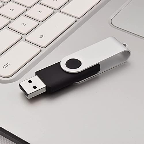 JUANWE 10-Pack 2 GB USB Flash Drives – Reliable Portable Memory with 360° Swivel Design for Effortless Data Management – Ideal for Computers, Cars & On-the-Go Storage – Durable USB 2.0 Thumb Drives for Quick File Transfers and Backup Solutions