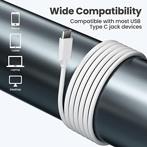 Premium USB C Wired Earbuds 4 Pack – Hi-Fi Stereo Headphones with Built-In Microphone and Remote for Samsung Galaxy S23/S22, i Pad Pro, and Pixel 7 – Exceptional Sound Quality and Ergonomic Comfort for Daily Use