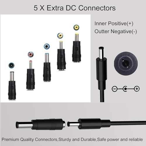 Ultra-Fast 24 V Hypervolt Charger for Hyperice Massage Guns – Lightweight AC/DC Power Adapter for HPI5300000100 & 42000 038-00 Models, Durable Design to Optimize Recovery & Relaxation Sessions