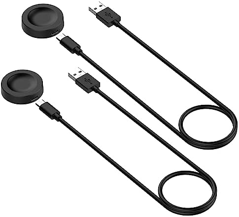 High-Speed USB Charger Cable for Huawei Smartwatches & Buds – 3.3 ft Durable Docking Solution for Huawei Watch 4/4 Pro/3/3 Pro/GT Series – Effortless Charging & Enhanced Compatibility in Sleek Black Design