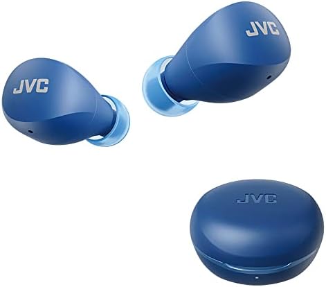 JVC Gumy Mini True Wireless Earbuds – Ultra-Light Bluetooth Headphones with Neodymium Drivers, 23-Hour Battery for Uninterrupted Music, IPX4 Water-Resistant Design Perfect for Active Lifestyles, Effortless Device Pairing for On-the-Go Listening