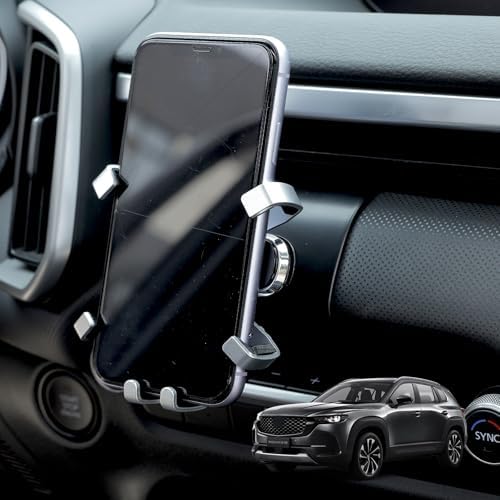 Mazda CX50 Snap-On Phone Holder: Custom Fit Accessory for 2022-2025 Models – Stylish Black Design for Enhanced Connectivity and Safety on the Road