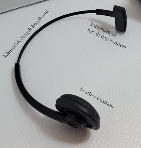Ultimate Comfort Replacement Headband for Plantronics Savi CS540 Headset – Seamless Fit for W740, W745, W440 & W740-M Models – Elevate Your Audio Quality with Durable Design in Stylish Black Finish