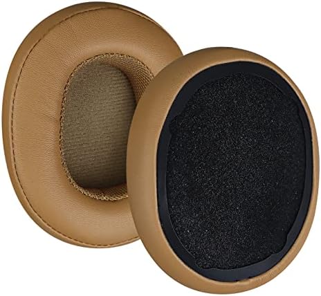 MOLGRIA Premium Deep Red Ear Pads Cushion for Skullcandy Crusher Wireless, Crusher Evo ANC & HESH 3.0 Headphones – Luxurious Protein Leather Replacement Earpads for Enhanced Comfort, Style & Sound Quality Upgrade