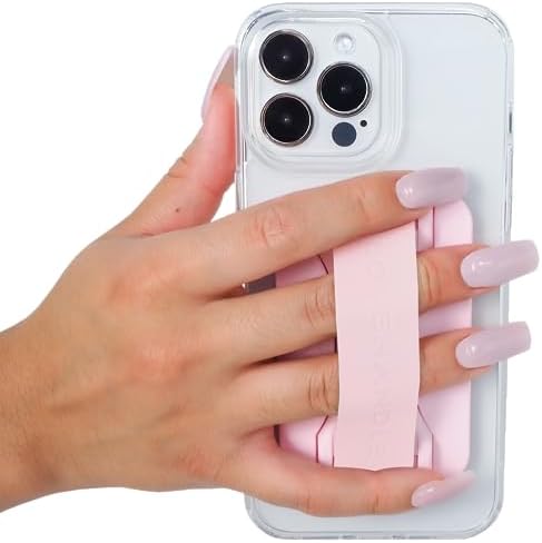 Revolutionary Love Handle PRO Magnetic Phone Grip & Stand – Ultimate Silicone Strap for i Phone & Android – All-in-One Device Mount, Kickstand, and Secure Holder – Experience Unmatched Stability, Style, and Convenience for Every Smartphone User