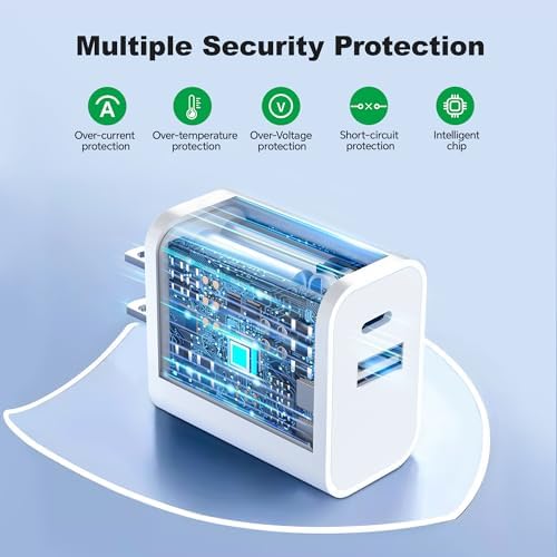 Ultra-Fast USB C Wall Charger – Versatile Charging Solution for Smartphones, Tablets, and Laptops with Advanced Safety Features and Portable Design for On-the-Go Power Management
