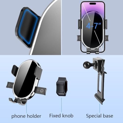 Premium 360-Degree Rotating Car Phone Holder for VW Jetta (2019-2024) – Secure Dashboard Mount for Enhanced Navigation, Hands-Free Calls, and Seamless Smartphone Accessory Integration