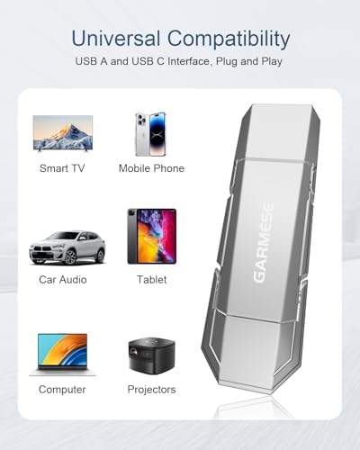 High-Speed 128 GB USB C Flash Drive – Dual USB-A and USB-C Memory Stick with 450 MB/s Transfer Rate for Effortless Data Storage Across Smartphones, Tablets, Computers & Game Consoles – Compact & Durable Design for Ultimate Portability