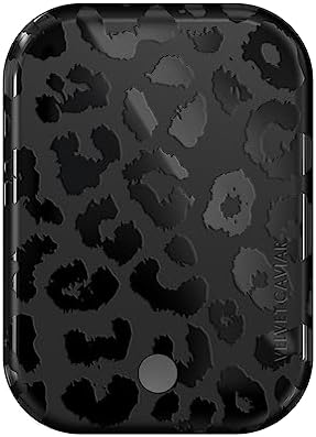 Stylish Hot Pink Leopard VELVET CAVIAR Magnetic Power Bank – Mag Safe Compatible Slim Charger for i Phone 12, 13, 14, 15 – Fast 5000 m Ah Portable Battery Pack with USB-C for Effortless Charging on the Go