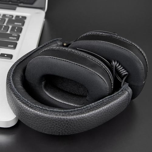 Upgrade Your Marshall Monitor Headphones with SOULWIT Cooling Gel Replacement Ear Pads – Noise-Isolating, Comfort-Enhancing Cushions for Optimal Audio Experience (Not Compatible with Monitor II)