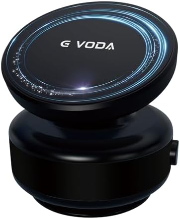 Vacuum Magnetic Phone Stand, Upgraded 360° Adjustable Stable Magnetic Suction Cup Phone Holder, Vacuum Magnetic Phone Holder Fit for with iPhone 16e 16 Pro Max 15 14 13 12 – Enhanced Compatibility and Speed