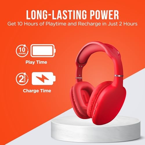 Transform Your Listening Journey with Premium Foldable Bluetooth Over-Ear Headphones – Superior Noise Isolation for Ultimate Focus, Plush Foam Ear Cushions for Extended Comfort, and Built-in Microphone for Effortless Communication – Perfect for Fitness Enthusiasts and Travel Lovers Alike, Unisex Design for All Users