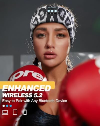 Bluetooth Sleep Headphones with Integrated Sleep Mask – Ultimate Wireless Earbuds for Peaceful Nights and Active Days | Perfect for Travel, Meditation, and Workouts – Superior Comfort and Sound Quality for Insomnia Relief and Focused Relaxation