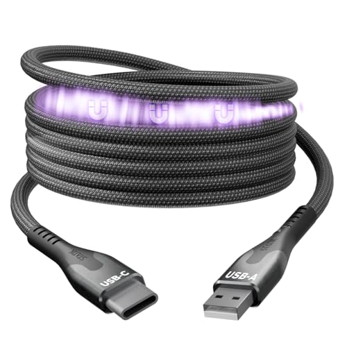 Elevate Your Charging Experience with the STATIK Mag Stack Pro USB C Magnetic Cable – 100 W Fast Charging, 6 FT Length for Ultimate Flexibility, Durable Design Optimized for i Phone 16 Pro Max & Samsung Galaxy S21 – Enjoy Tangle-Free, Efficient Power Solutions for Modern Lifestyles