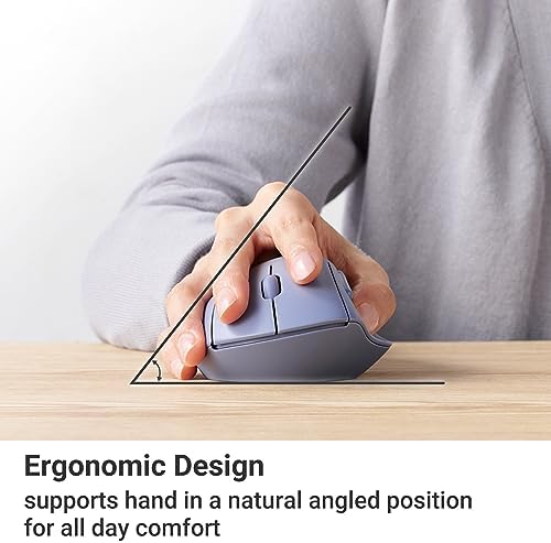 Elevate Your Productivity with the ELECOM Wireless Ergonomic Mouse – Silent Click, 2000 DPI Precision, 20-Month Battery Life, and Stylish White Design for PCs, Macs, and Laptops – Perfect for Home or Office Use